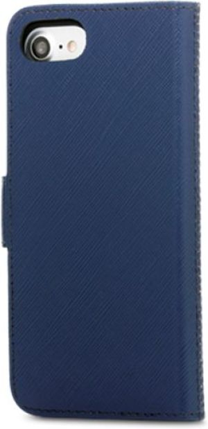 Etui skórzane New York do Apple iPhone 7 granatowe (NYI7MIBL5017) 9