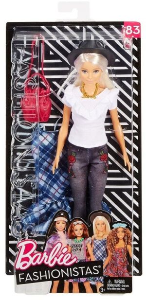 Lalka Barbie Mattel Lalka Barbie Fashionistas Modne przyjaciółki Denim Floral (271046) 1