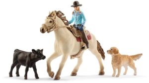 Figurka Schleich Zestaw figurek - Zachodni jeździec (GXP-627074) 1