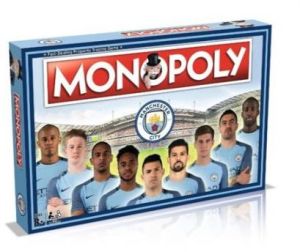 Winning Moves Gra planszowa Monopoly Manchester City FC wersja angielska 1