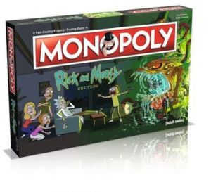 Winning Moves Gra planszowa Monopoly Rick and Morty 1