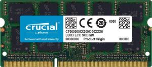 Pamięć do laptopa Crucial DDR3L 4GB, 1600MHz, CL11 (CT4G3S160BJM) 1