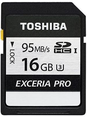 Karta Toshiba Exceria Pro N401 SDHC 16 GB Class 10 UHS-I/U3  (THN-N401S0160E4) 1