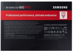 Dysk SSD Samsung 860 Pro 256GB 2.5" SATA III (MZ-76P256B/EU) 3