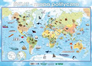 Piętka Puzzle - Świat mapa polityczna 1