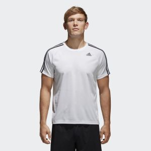 Adidas Koszulka męska D2M Tee 3S Biała r. L (BK0971) 1