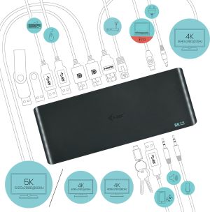 Stacja/replikator I-TEC Triple 4K Dock USB-C (CATRIPLE4KDOCKPD) 2