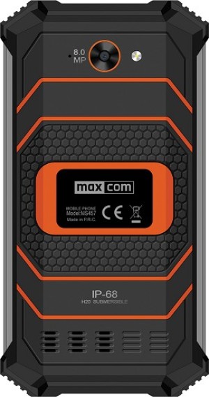 Smartfon Maxcom MS 457 Strong 2/16GB Dual SIM Szaro-pomarańczowy  (MAXCOMMS457STRONG) 2