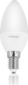 Whitenergy Whitenergy Żarówka LED |10xSMD2835| C37 | E14 | 5W | 230V |ciepłe biała| mleczne - 10541 1