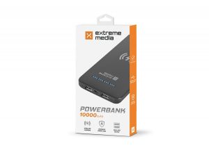 Powerbank Natec Extreme Media Extreme Media 10000 mAh Czarny  (NPB-1220) 2