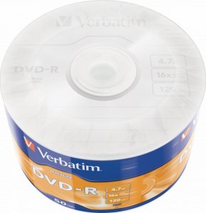Verbatim DVD-R 4.7 GB 16x 50 sztuk (43791) 3