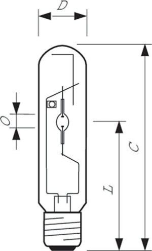Philips Lampa metalohalogenkowa MasterColour CDM-T MW Eco E40 360W (928070319230) 2