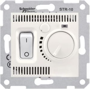 Schneider Sedna Regulator temperatury podtynkowy kremowy (SDN6000123) 1