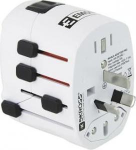 Emos Adapter podróżny World Travel Pro+ 100V-250V 10A (P0056) 3