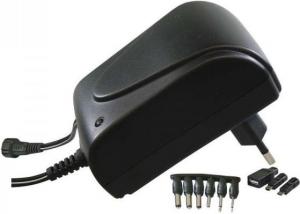 Emos Zasilacz uniwersalny 100-240V 3-12V 1,5A /9 końcówek/ 1,8m MW3R15GS N3012 (N3012) 1