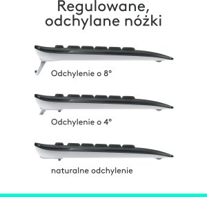 Klawiatura + mysz Logitech MK540 Advanced US (920-008685) 5
