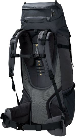 Plecak turystyczny Jack Wolfskin Denali Men 75 l + 10 l Czarny 2