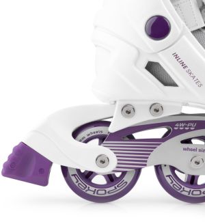 Rolki Spokey Rolki damskie rekreacyjne PRIME biało-fioletowe r. 39 (922059) 6