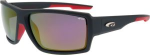 Okulary przeciwsłoneczne czarno-czerwone (E108-3P) 1