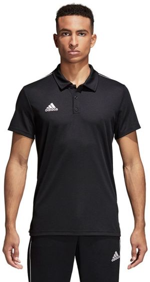 Adidas Koszulka męska polo Core 18 czarne r. L (CE9037) 1