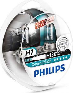 Philips ŻARÓWKA H7 12V/55W PX26D +130% PHILIPS X-TREMEVISION ZESTAW 2SZ. (PH12972XV+S2) 2