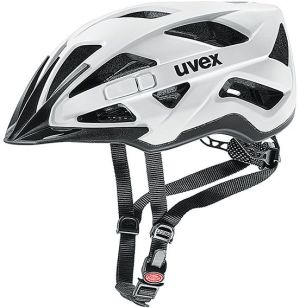 Uvex Kask rowerowy Uvex Active CC biało-czarny r. 15 (52-57) (41/0/427/04/15) 1