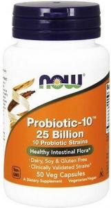 NOW Foods Probiotic-10 25 Billion 50 kapsułek 1