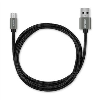Kabel USB Acme USB-A - 1 m Szary (KABSGKABACM00009) 2
