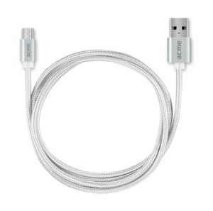 Kabel USB Acme USB-A - 1 m Srebrny (KABSGKABACM00010) 2