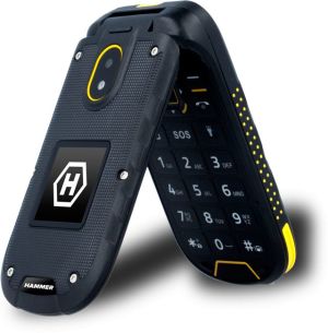 Telefon komórkowy myPhone Hammer BOW+ Dual SIM Czarno-żółty 6