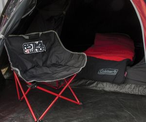 Coleman Śpiwór Festival Riff Single Black/Red (2000032334) 3