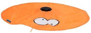 COOCKOO Zabawka dla kota Hide pomarańczowa 15x15x6 cm 1