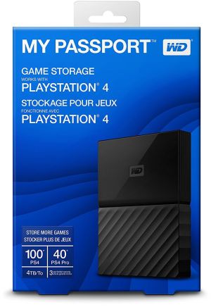 Dysk zewnętrzny HDD WD HDD My Passport Gaming 4 TB Czarny (WDBZGE0040BBK-WESN) 5