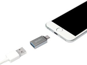 Adapter USB LogiLink USB-C - USB Srebrny  (AU0042) 4