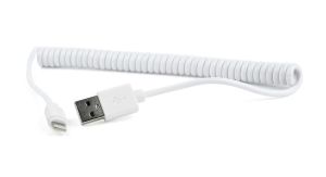 Kabel USB Gembird USB-A - 1.5 m Biały (CC-LMAM-1.5M-W) 1