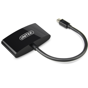 Adapter AV Unitek DisplayPort Mini - HDMI - D-Sub (VGA) czarny (Y-6328BK) 4