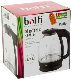 Czajnik Botti Willy  HHB1786 Czarny 2