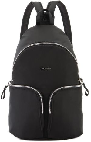 Pacsafe Plecak damski antykradzieżowy Stylesafe sling czarny (PST20605100) 1