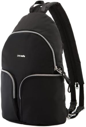 Pacsafe Plecak damski antykradzieżowy Stylesafe sling czarny (PST20605100) 3