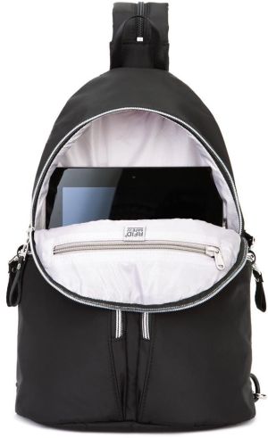 Pacsafe Plecak damski antykradzieżowy Stylesafe sling czarny (PST20605100) 4