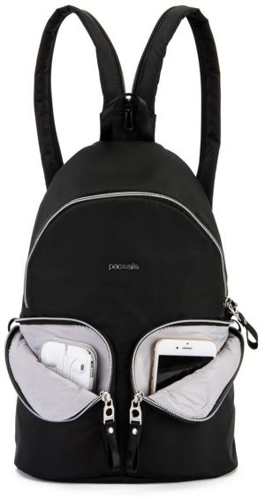 Pacsafe Plecak damski antykradzieżowy Stylesafe sling czarny (PST20605100) 5