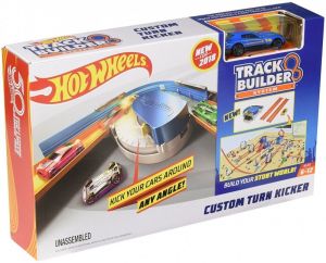 Hot Wheels Track Builder Akcesoria do rozbudowy Zakręt z przyśpieszeniem (DNH84/FPG95) 1