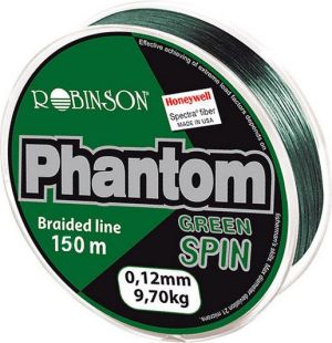 Robinson Plecionka Phantom Green Spin 0.08mm, 150m, zielona (56-PT-108) 1