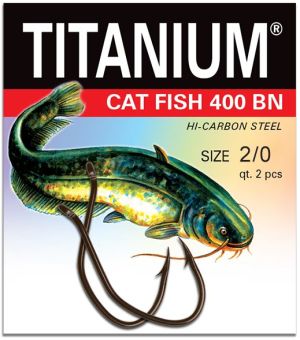 Robinson Haczyk Titanium CAT FISH Sum-400BN (2 szt.), r. 2/0 (02-P-400BN-2/0) 1
