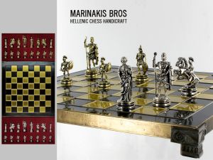 MARINAKIS BROSS Szachy - Romans Chess Set - 086-2505 1