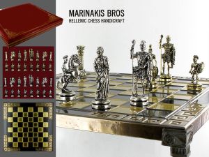 MARINAKIS BROSS Szachy - Romans Chess Set - 086-3305 1