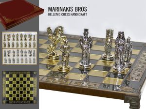 MARINAKIS BROSS Szachy - Alexander Chess Set (086-3306) 1