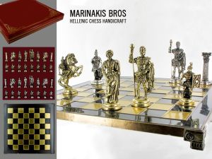 MARINAKIS BROSS Szachy - Romans Chess Set - 086-4512 1