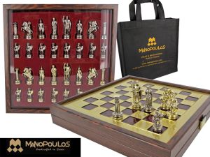 Manopoulos G & j Gp Gra Szachy Battle of Corinth Chess set ( 086-5010) 1
