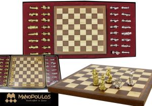 Manopoulos G & j Gp Szachy - Soldier Chess set 1